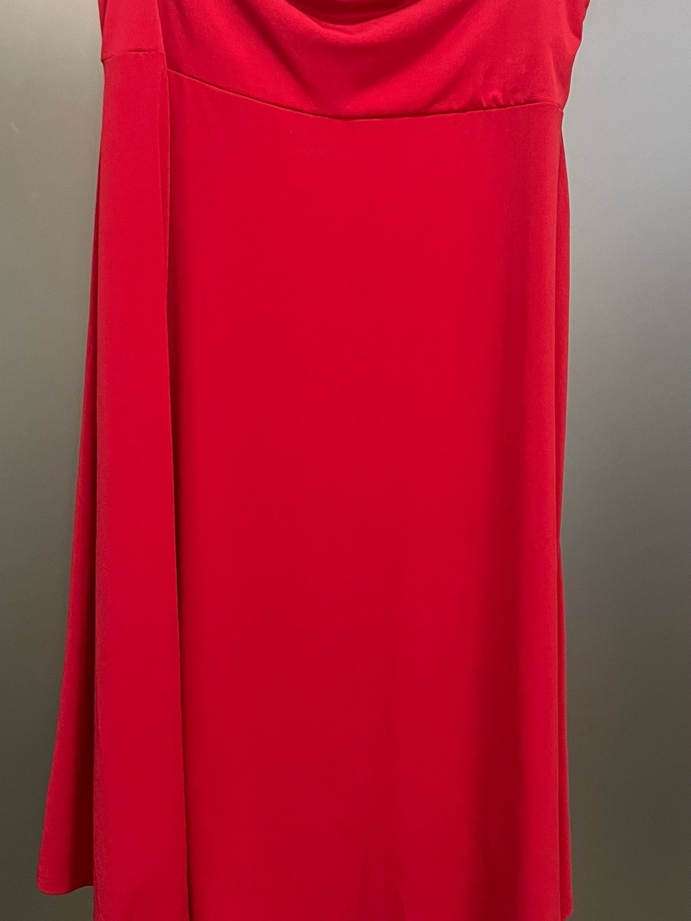 LuLaRoe Bold Red AZURE Midi Skirt